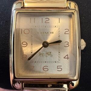 Iconic Coach Gold Watch